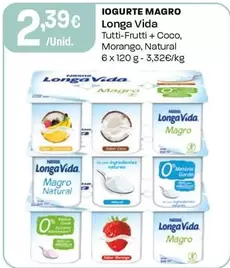 Longa Vida - Iogurte Magro