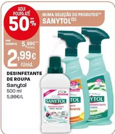 Sanytol - Desinfetante De Roupa