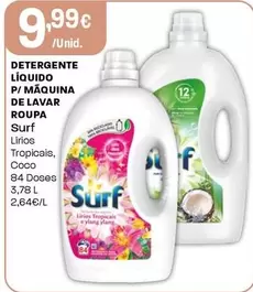 Surf - Detergente Líquido P