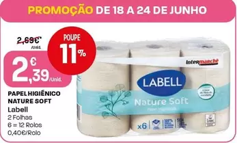 Labell - Papel Higienico Nature Soft