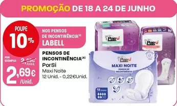 Porsi - Pensos De Incontinencia