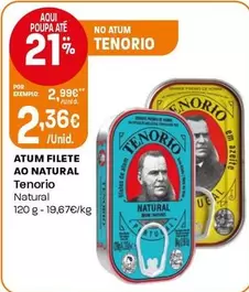 Tenorio - Atum Filete Ao Natural