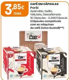 Porsi - Café Em Cápsulas
