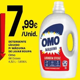 Omo - Detergente Líquido P De Lavar Roupa