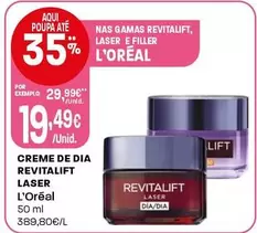 L' Oréal - Creme De Dia Revitalift Laser