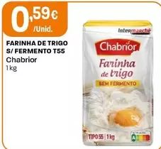 Chabrior - Farinha De Trigo S/Fermento T55