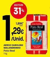 Pato Real - Arroz Carolino Malandinho