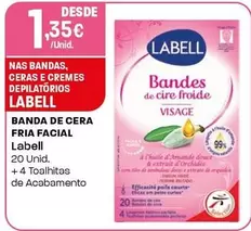 Labell - Banda De Cera Fria Facial