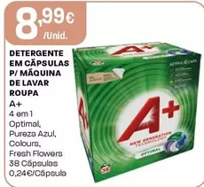 A+ - Detergente Em Cápsulas P De Lavar Roupa