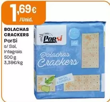 Porsi - Bolachas Crackers