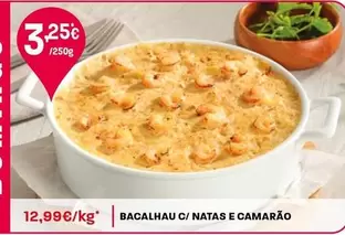 Bacalhau C/Natas E Camarão