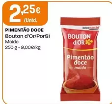 Bouton D´or - Porsi Pimentão Doce