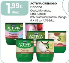 Danone - Activia Cremoso