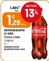 Coca Cola - Refrigerante C/ Gas