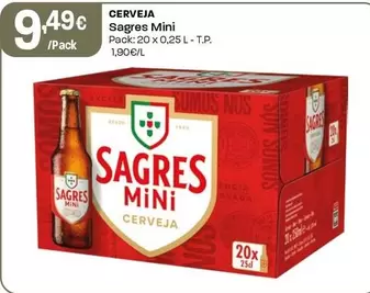 Sagres Mini - Cerveja
