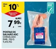 Postas De Salmão Asc