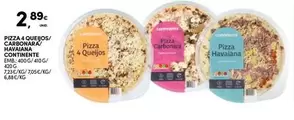 Continente - Pizza 4 Queijos