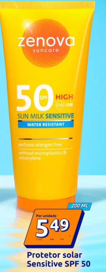 Zenova - Protetor Solar Sensitive Spf 50