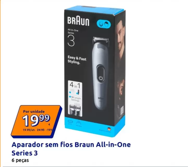 Braun - Aparador Sem Fios All-in-One Series 3