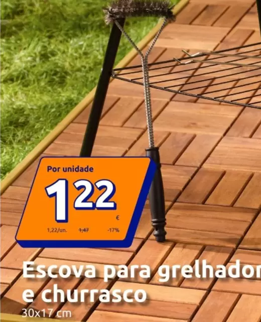 Escova Para Grelhador E Chrrasco