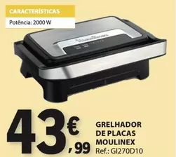 Moulinex - Grelhador De Placas