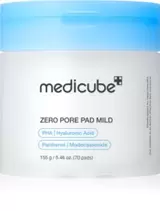 Medicube Zero Pore Pad Mild esfoliante em disco de algodão para pele sensível 70 un.