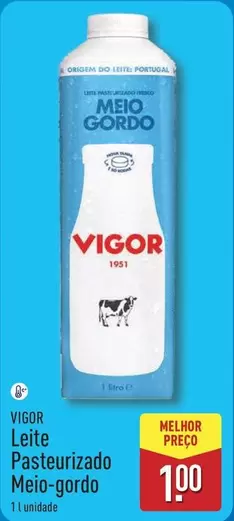 Vigor - Leite Pasteurizado Meio-gordo