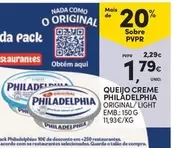Philadelphia - Queijo Creme