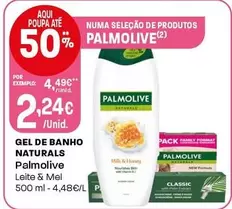 Palmolive - Gel De Banho Naturals