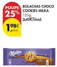 Milka - Bolachas Choco Cookies