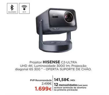 Hisense - Projetor C2-ultra