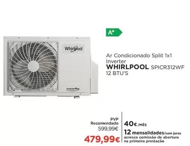 Whirlpool - Ar Condicionado Split 1xl