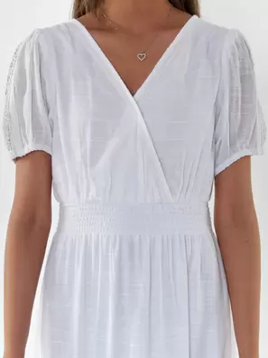 Vestido Comprido Decote V