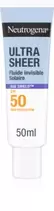 Neutrogena Ultra Sheer Age Shield fluido ultra leve SPF 50 50 ml