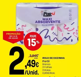 Porsi - Rolo De Cozinha