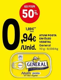 General - Atum Posta Em Oleo Vegetal