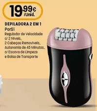 Porsi - Depiladora 2 Em 1