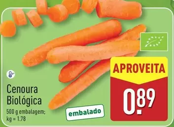 Cenoura Biologica