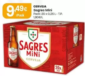 Sagres Mini - Cerveja