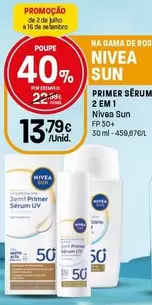 Nivea Sun - Primer Serum 2 Em 1