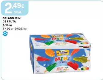 Adélie - Gelado Mini De Fruta