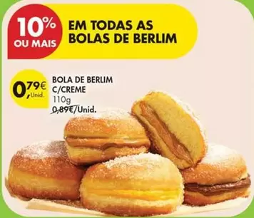 As - Bola De Berlim C/creme