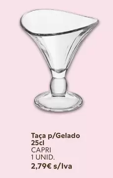 Capri - Taça P/gelado