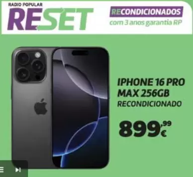 .Com - Iphone 16 Pro Max 256GB Titanio Blu