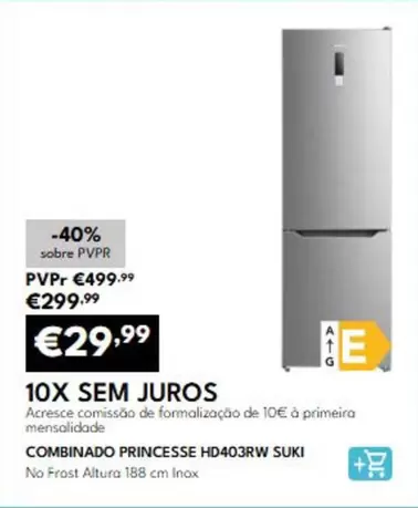 Princesse - Combinado Hd403RW Suki