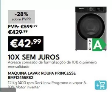 A+ - Maquina Lavar Roupa Bmf12455rb2
