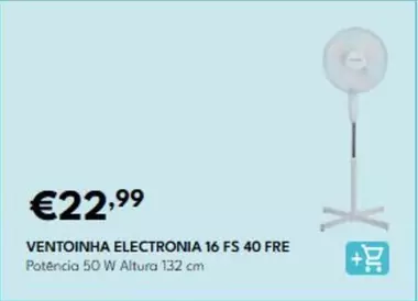 Electronia - Ventoinha 16 Fs 40 Fre