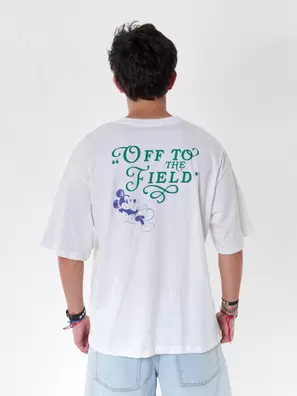 T-shirt Estampada 100% Algodão