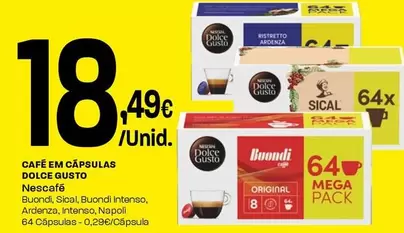 Nescafé - Cafe Em Capsulas Dolce Gusto