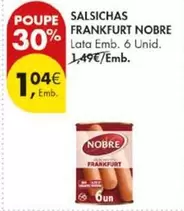 Nobre - Salsichas Frankfurt